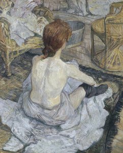 Rousse La Toilette von Henri de Toulouse Lautrec
