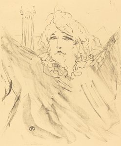 Sarah Bernhardt in Cleopatra, 1896 von Henri de Toulouse Lautrec