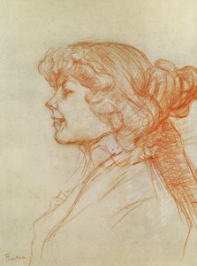 Das englische Mädchen im Star in Le Havre, 1899