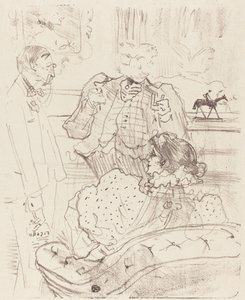 Die Strafe, 1897 von Henri de Toulouse Lautrec