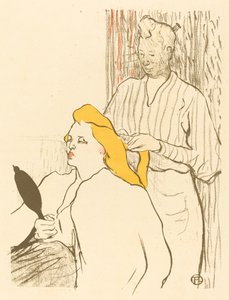 Der Friseur - Programm für das Théâtre Libre, 1893