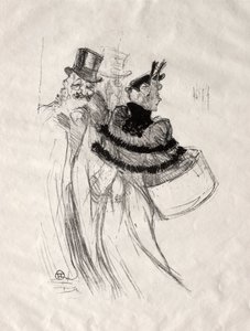 Die alten Herren von Henri de Toulouse Lautrec