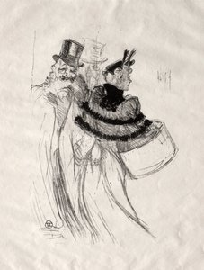 Die alten Herren, 1894 von Henri de Toulouse Lautrec