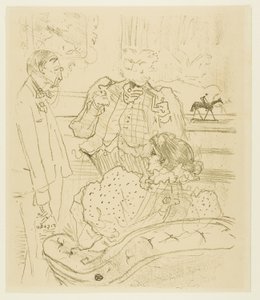 Das Versprechen von Henri de Toulouse Lautrec