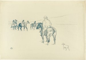 Der Trainer von Henri de Toulouse Lautrec