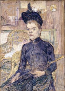 Die Frau mit dem schwarzen Hut, Taube Berthe