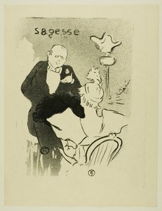 Weisheit von Henri de Toulouse Lautrec