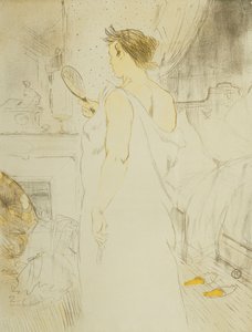 Frau mit Eis - Die Hand des Eises, Platte VI aus Elles, 1896