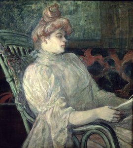 Frau beim Lesen
