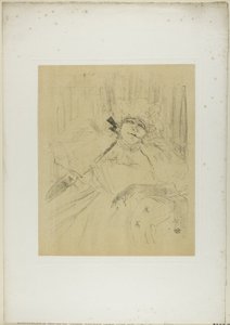 Yvette Guilbert—Chanson Ancienne, aus Yvette Guilbert von Henri de Toulouse Lautrec