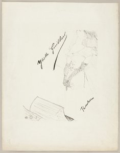 Yvette Guilbert von Henri de Toulouse Lautrec