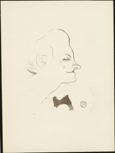 Yvette Guilbert, aus Le Café-Concert von Henri de Toulouse Lautrec