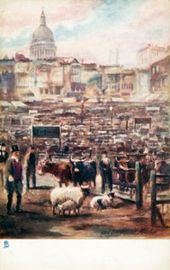 Altes London: Alter Smithfield-Markt