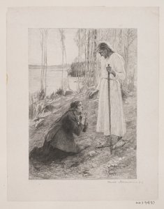 Christus erscheint Maria Magdalena von Henrik Bornemann