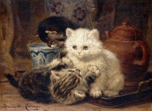 Nachmittagstee von Henriëtte Ronner Knip