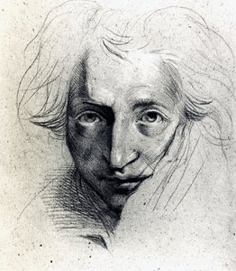 Studie für ein Selbstporträt von Johann Heinrich Füssli