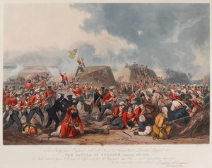 Die Schlacht von Sobraon, 10. Februar 1846