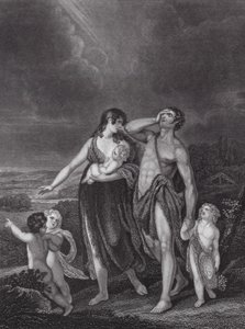 Die Abreise von Kain, Genesis, Kap. 4, Vers 16 von Henry (after) Singleton