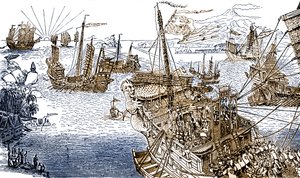 Das Schiff von Marco Polo von Henry (after) Yule