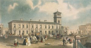 Bahnhof London Bridge, Bermondsey, London, 1845 von Henry Adlard