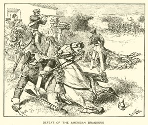 Niederlage der amerikanischen Dragoner von Henry Alexander (after) Ogden