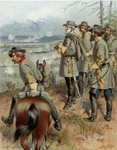 Gen. Robt. E. Lee in Fredericksburg, 13. Dez. 1862, veröffentlicht 1900 von Henry Alexander Ogden