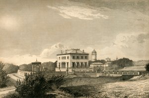 Der Park, Brighton, 1835 von Henry Alexander Ogg