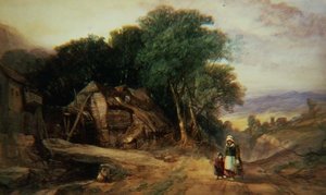 An den Grenzen von Dartmoor, ca. 1840 von Henry Bright