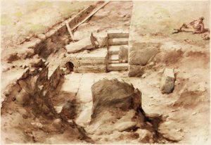 Bremenium, High Rochester in Redesdale von Henry Burdon Richardson