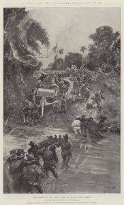 Ende des Spanisch-Amerikanischen Krieges, die Schlacht von San Juan, aufgehalten an einer hässlichen Ecke von Henry Charles Seppings Wright