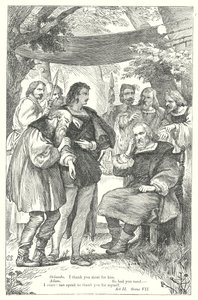 Wie es euch gefällt (Gravur) von Henry Courtney (after) Selous