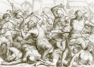 Wie Hereward den Rest des Preises seiner Seele erhielt von Henry Courtney (after) Selous