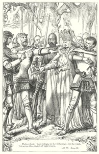 König Heinrich IV. Teil II (Gravur) von Henry Courtney (after) Selous