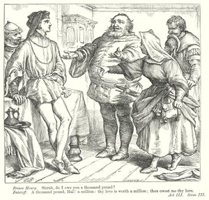 König Heinrich IV. Teil I von Henry Courtney (after) Selous