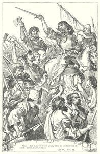 König Heinrich VI Teil II (Gravur) von Henry Courtney (after) Selous
