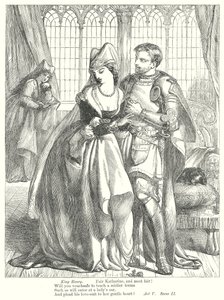 König Heinrich V (Gravur) von Henry Courtney (after) Selous