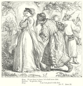 Verlorene Liebesmüh von Henry Courtney (after) Selous