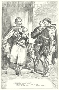 Macbeth (Gravur) von Henry Courtney (after) Selous