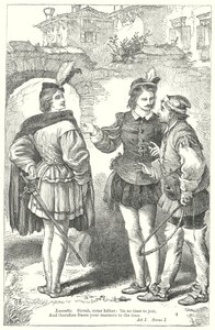 Der Widerspenstigen Zähmung (Gravur) von Henry Courtney (after) Selous
