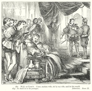 Der Widerspenstigen Zähmung (Gravur)