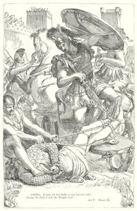 Troilus und Cressida (Gravur) von Henry Courtney (after) Selous