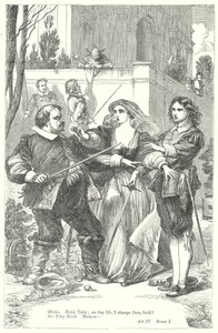 Was ihr wollt (Gravur) von Henry Courtney (after) Selous