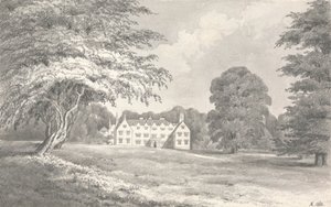 Oakley Hall von Henry Edridge