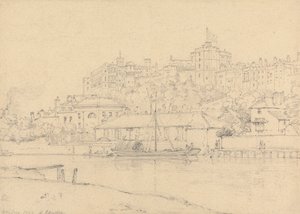 Schloss Windsor von den Brocas