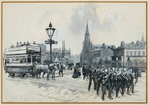 Ardwick Green und Methodist Free Church