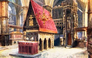 Edward der Bekenner Kapelle in der Westminster Abbey von Henry Edward Tidmarsh
