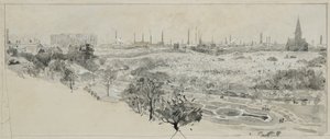 Phillips Park Friedhof und Bradford Road Gaswerke