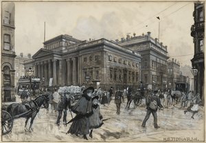 Die Kunstgalerie, Mosley Street, und das Atheneum von Henry Edward Tidmarsh