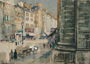 Die Revolutionsstraße von Saint-Antoine, um 1927