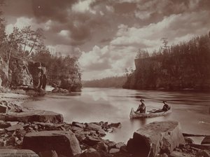 Untere Kiefer, Dells of the Wisconsin von Henry Hamilton Bennett